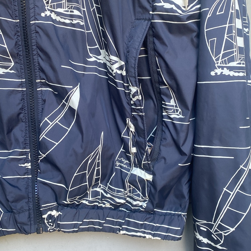 REYN SPOONER ‼️ reversible weather proof windbreaker men’s size M - Picture 3 of 11